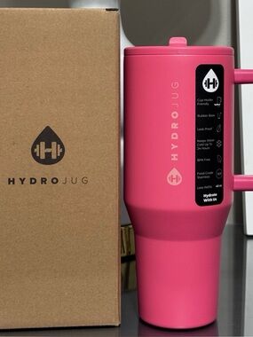 HydroJug 40oz Traveler, SALMON‎